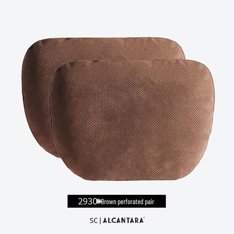Alcantara Breathable Car Neck Pillow for Mercedes-Maybach S-Class Headrests