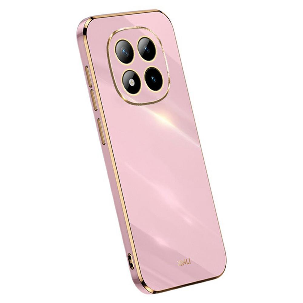XINLI For Xiaomi Poco M8 Pro 5G/Redmi Note 15 Pro+ 5G (Global) Case TPU Phone Cover with Electroplating Frame