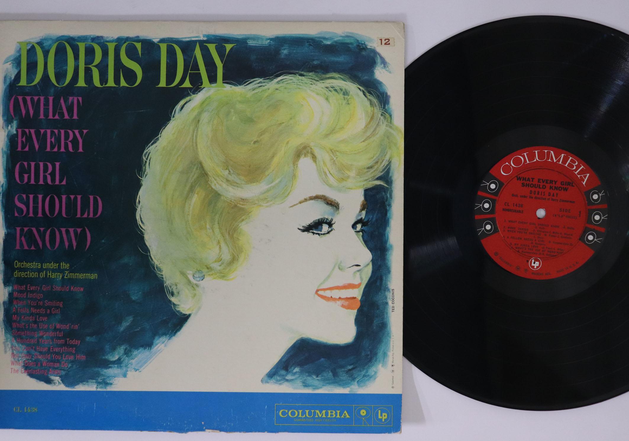 

LP Record DORIS DAY - What Every Girl Should Know CL1438 COLUMBIA 1960 US Rock Used