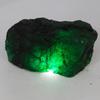 Rough Huge Size Earth-Mined 115.3 Ct Natural Green Emerald CERTIFIED Gemstone AZ-27