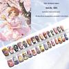 Magical Girl Sakura Nail Art - Cardcaptor Sakura 2D Ita Nail Set, 30 Pieces, All Sizes