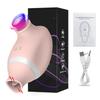 2 In 1 Clitoris Sucking Vibrator for Women Vibrating Egg Licking Oral Clit Vacuum Stimulator Female Goods Sex Toys for Adults