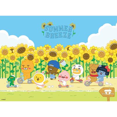 500 Piece Jigsaw Puzzle - Kakao Friends Summer Breeze, Popular Korean Puzzle