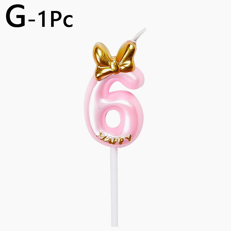 1PC Cake Topper Decoration Number Party Candles Birthday Blessing Anniversary 1PC Cake Topper Decoration Number Party Candles Birthday Blessing Anniversary