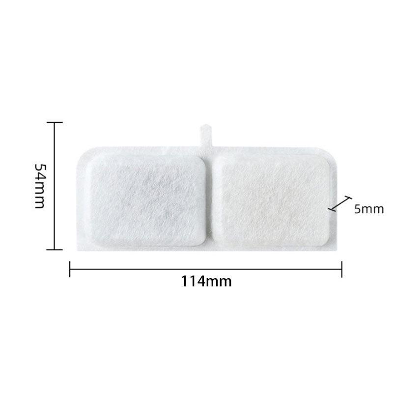 Round Arc Cotton Pet Water Fountain Filter Cartridge