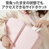 ELECOM Backpack, Oshigoto Bag, Ita Bag, Pink, BM-OGBP01SPN