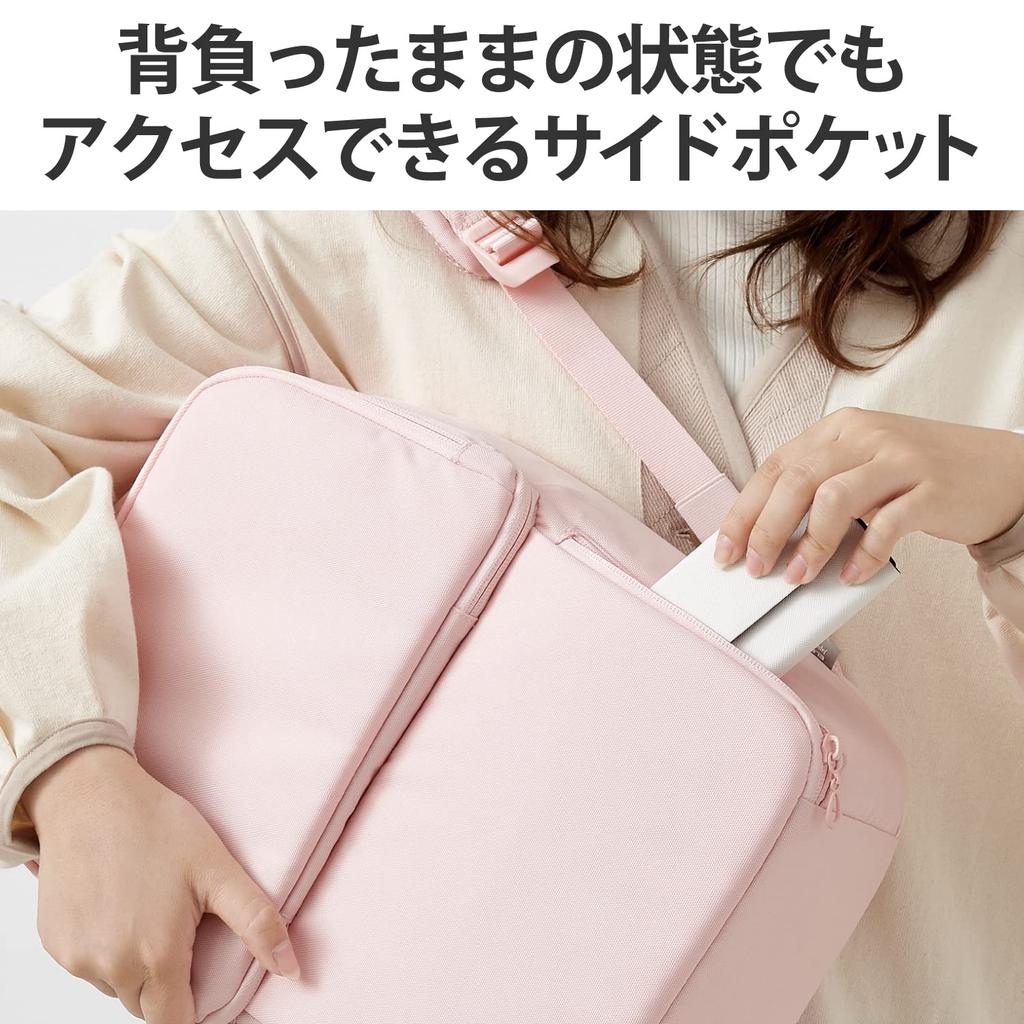 ELECOM Backpack, Oshigoto Bag, Ita Bag, Pink, BM-OGBP01SPN