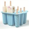 Popsicles Molds 9pcs Silicone Popsicle Molds Easy Release BPA Free Popsicle Maker Molds Ice Pop Molds Homemade Popsicle