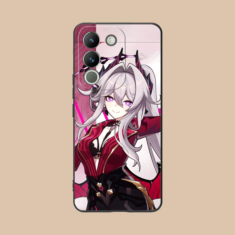 HSR Thelema Matte TPU Mobile Phone Case for VIVO V60 V50 V40 V30 V29 V27 V25 V23 Pro Lite 5G Colorful Printing Cover