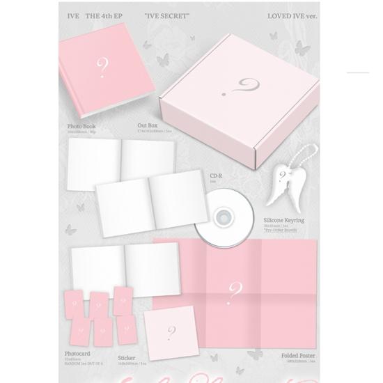 IVE - 4th Mini Album - ??IVE SECRET (?LOVED IVE ver.)- Release date 2025-08-25