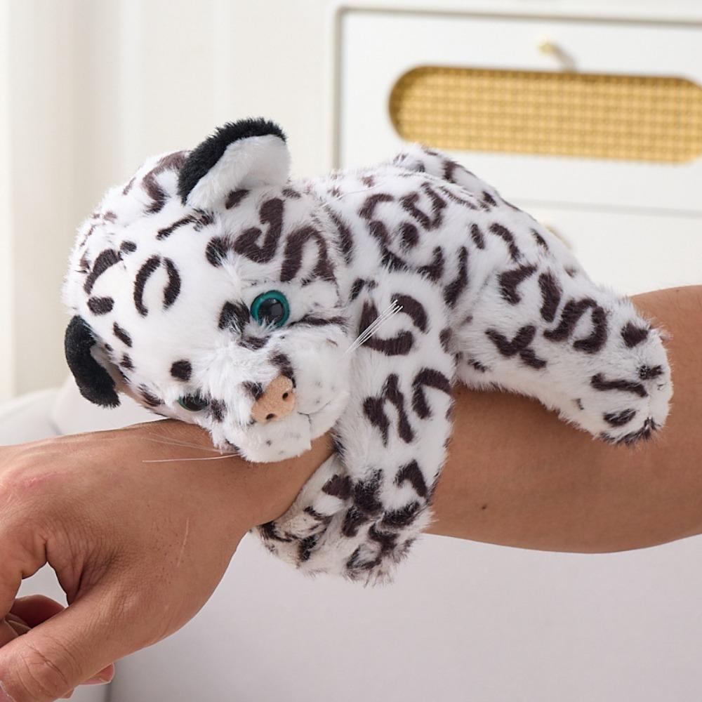 Koala Tiger Slap Snap Wrap Forest Animal Plush Hand Ring Children Game Props