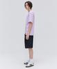 EZIO Unbalanced Cut T-Shirt_Violet
