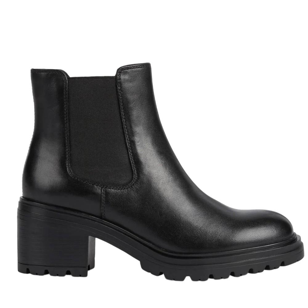Geox Damen/Damen Damiana Lackleder Stiefeletten