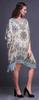 Phagun Womens Short Beach Kaftan Beachwear Bikini Coverup Midi Dress-4X-5X