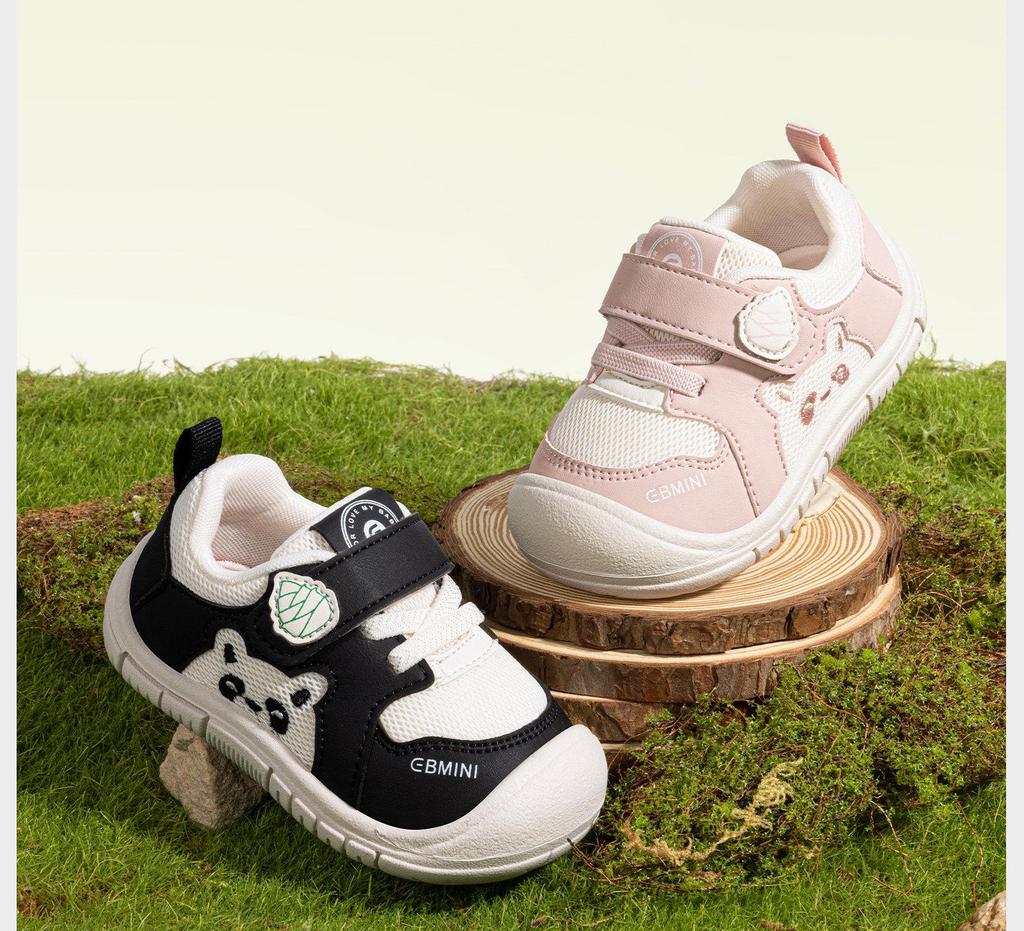 Yingbeimi Kids' 2026 Spring Panda Walker Shoes for Infants & Toddlers