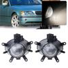 1 Pair Car Front Bumper Fog Lights Cover 63176911007 for E46 4DR 02-05 Foglight Housing Auto Accessories