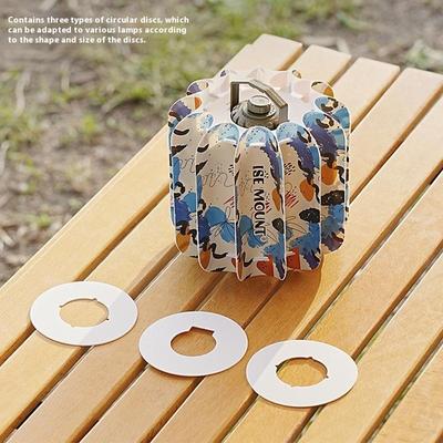 1Pc Lampshade Waterproof Camping Lamp Cover Atmosphere Lantern Shade Pumpkin/Cylindrical Shape For Outdoor Camping Tent