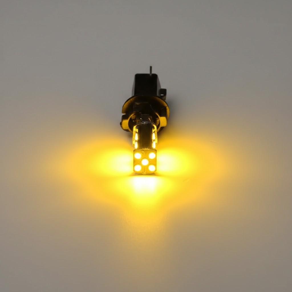 2PCS T10 W5W LED Car Parking Lights Super Bright 12V 168 501 2825 Wedge Bulbs Turn Signal Side Interior Dome Lamp