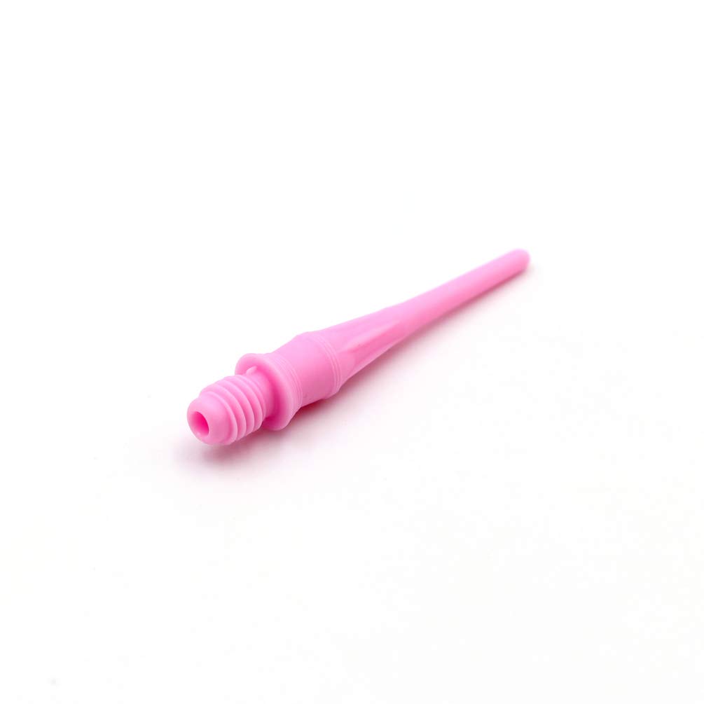 CUESOUL Soft Tip Points 2BA 80 Pieces Pink CSDA-A1117