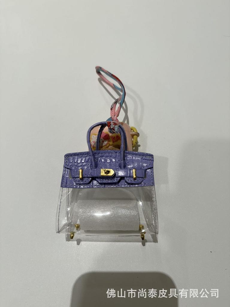 Internet-Prominente Damen Auto Schlüssel Tasche Mini Transparente Tasche Anhänger Exquisit Hochwertige Kopfhörer Tasche Roter Umschlag Auto Anhänger