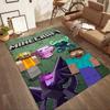 Minecraft 437 Floor Mat Design for Entryway Decorate room Playrooms Dining Room Antislip Carpet Anime Office Decor