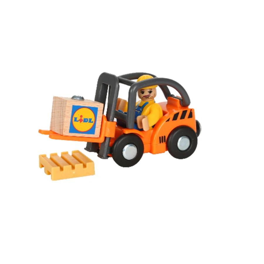 City Electric Locomotive Magnetic Train Diecast Slot Fire Truck Police Cars Fit Brio Wooden Train Railway Track Toys For Kids