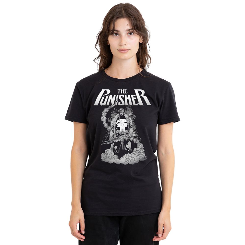 The Punisher Womens/Ladies Ready To Fight T-Shirt