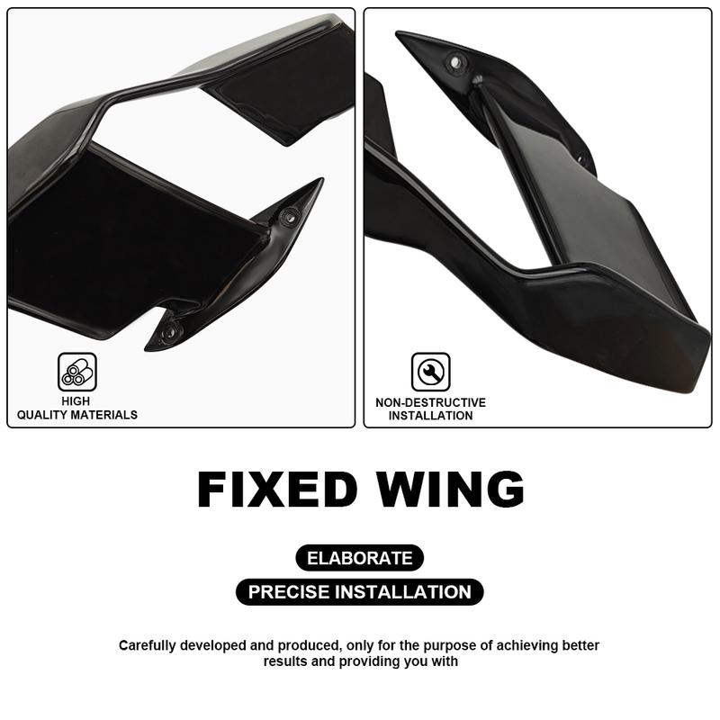 Carbon paint Fairing Fixed Wings For BMW S1000R M1000R S1000 R M1000 R 2021-2024 Windshield Wing Accessories Spoiler Winglet