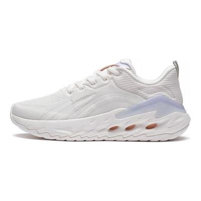 Li Ning Yuedong 1.0 Sports Abrasion Resistant Breathable Low Top Running Shoes Women's White ARST032-4