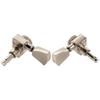 Musiclily Pro R18K L3R3 Locking Gear Keystone Nickel for Guitars Tuners, 181 Ratio, Buttons, Coating, Acoustic/Electric