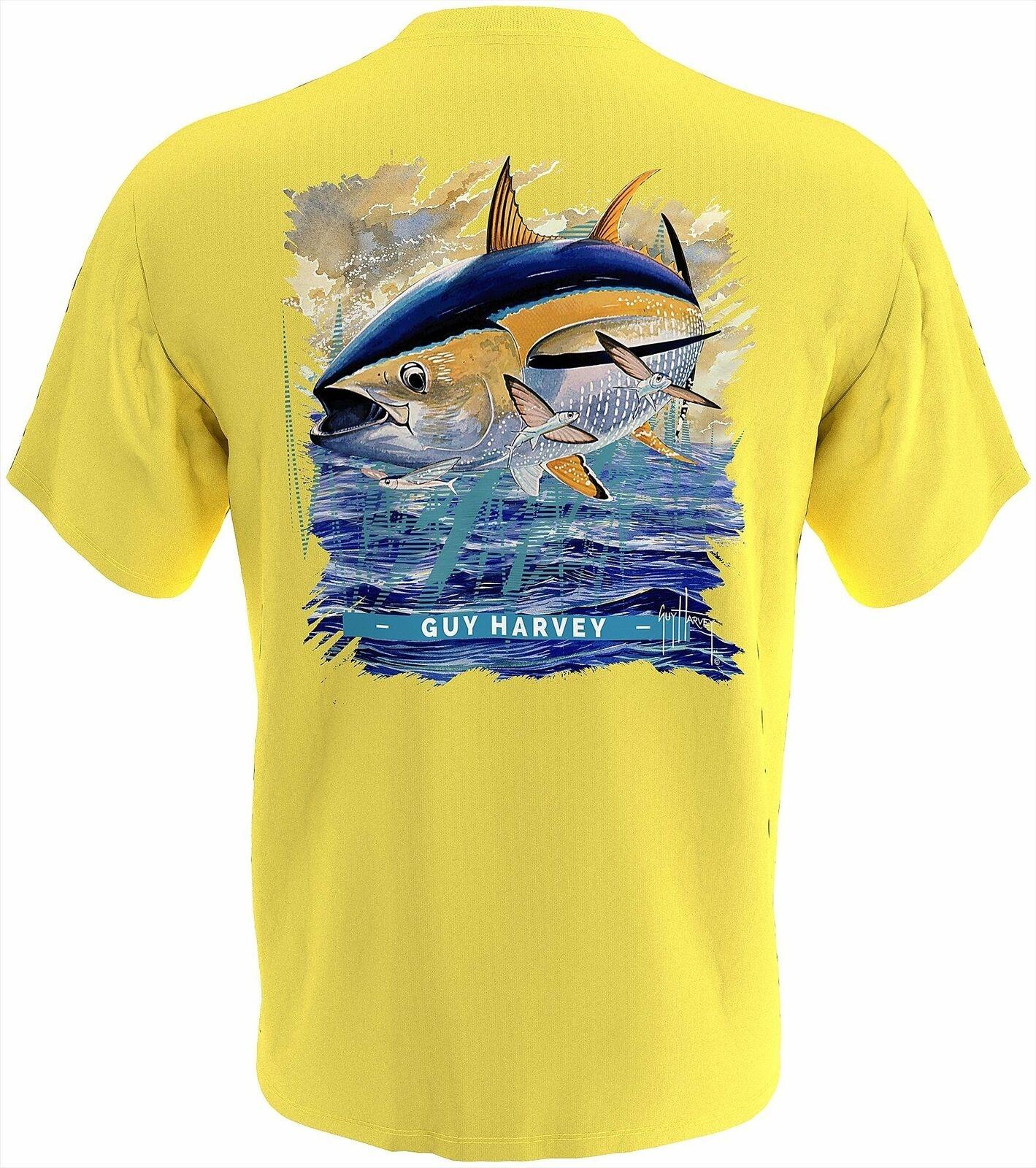 

Футболка унисекс с короткими рукавами Guy Harvey Tuna-Up S