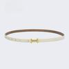 Belt, Jeans Leather, Versatile Jeans Belt, Thin, Fashionable and Simple Decoration Skirt, Korean Ins Style Belt Trendy