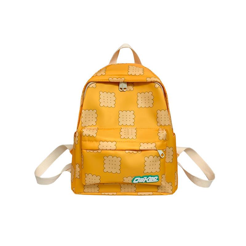 2024 New Korean Style Fashionable Sweet Cartoon Backpack Nylon Material