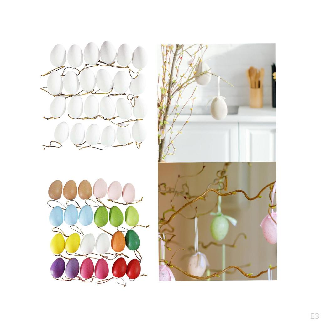 24 Handcrafted Easter Eggs DIY for Creative Crafting Fun
