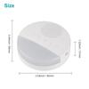 1200Mah Portable Usb Rechargeable White Noise Machine With Night Light, 9 Soothing Sounds, Timer Shutdown For Home/Office Use