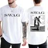2026 Été Bieber SWAG 2025 Justin Album T-shirt 2 Faces Col Rond Manches Courtes T-shirts Cadeau pour Fans Hip Hop Streetwear Vêtements Homme