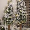 5Pcs Christmas Decoration Supplies Acrylic Transparent Pendant Simulation Snowflake Ice Bar Pendant Christmas Tree Ice Edge Pendant