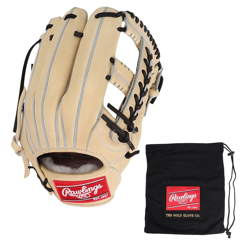 

Rawlings Baseball HOH JAPAN Camel Size Wear on Left Glove, Hardball, Adult, GH5HJK54, [Infielder s Glove], 11.5 (Right-Handed Thrower, Hand)