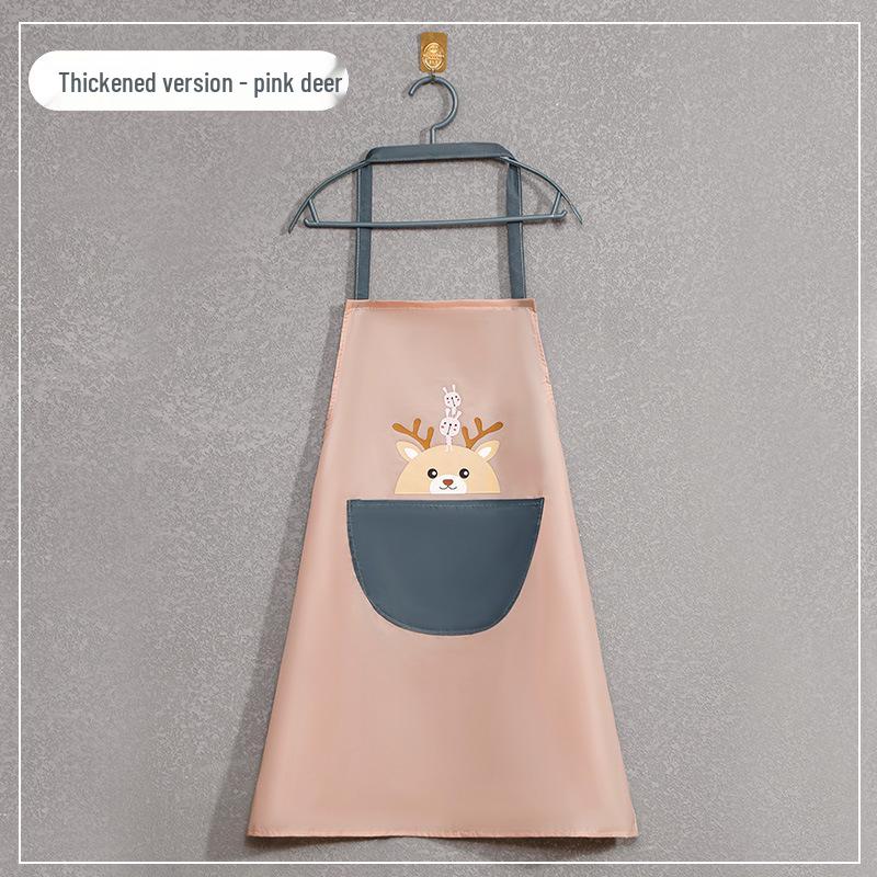 

Дышащий полосатый фартук из хлопка и льна для мужчин и женщин - идеально подходит для приготовления пищи на кухне, защита от масляных пятен