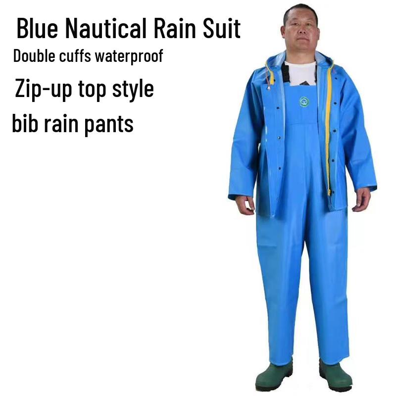 Heavy-Duty PU Miner s Rain Suit