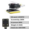 Air Powered Orbital Sander For Car Polishing And Waxing With Lightweight Aluminum Body And Ergonomic Handle