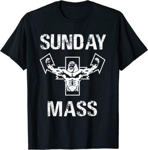 

2025 new model Sunday Mass - Jesus Gym Design Great Gift Idea T-Shirt Size S-3XL 4XL