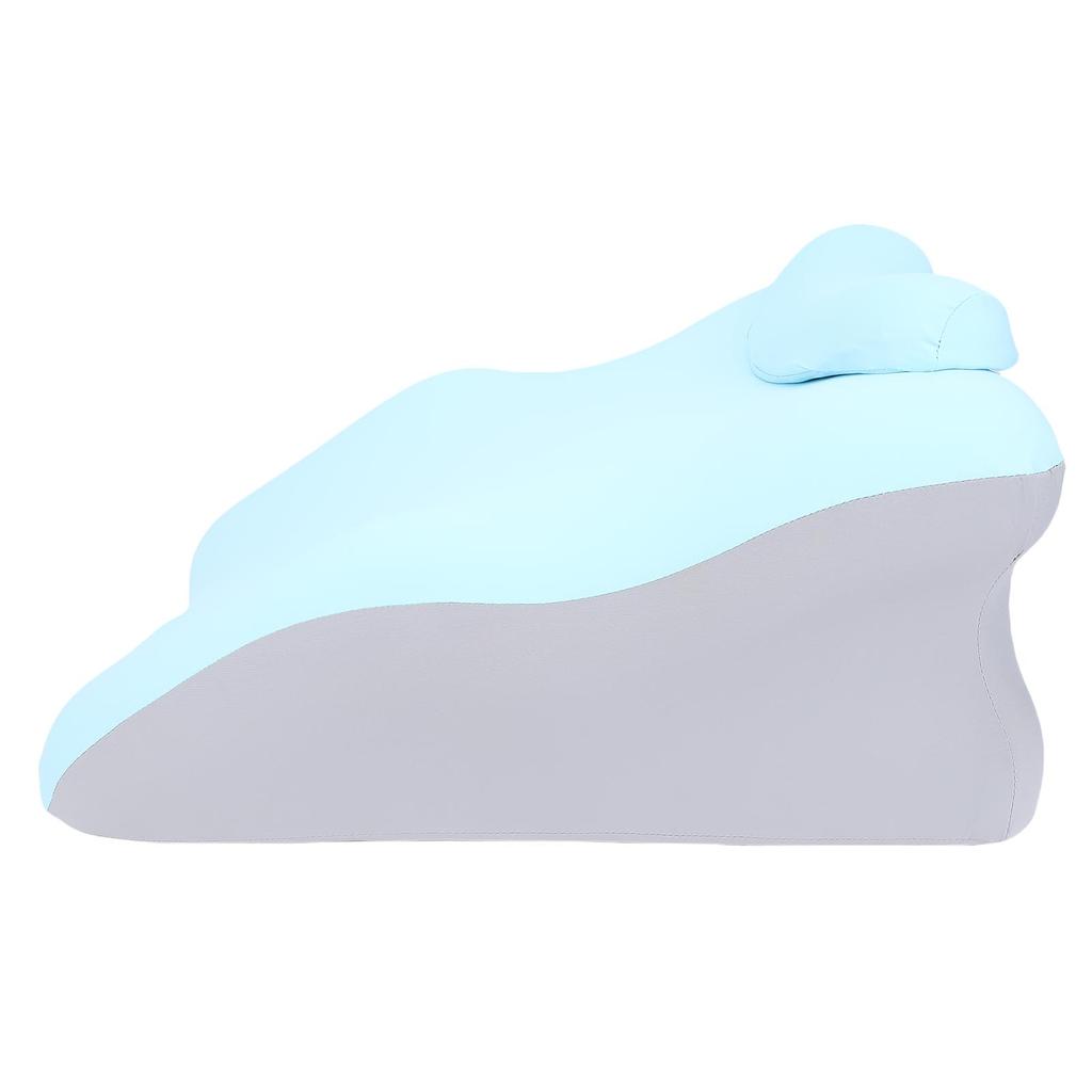 Reading Prone Pillow Lower Back Abdomen Support Sitting Up Prone Pillow for Pregnancy Blue