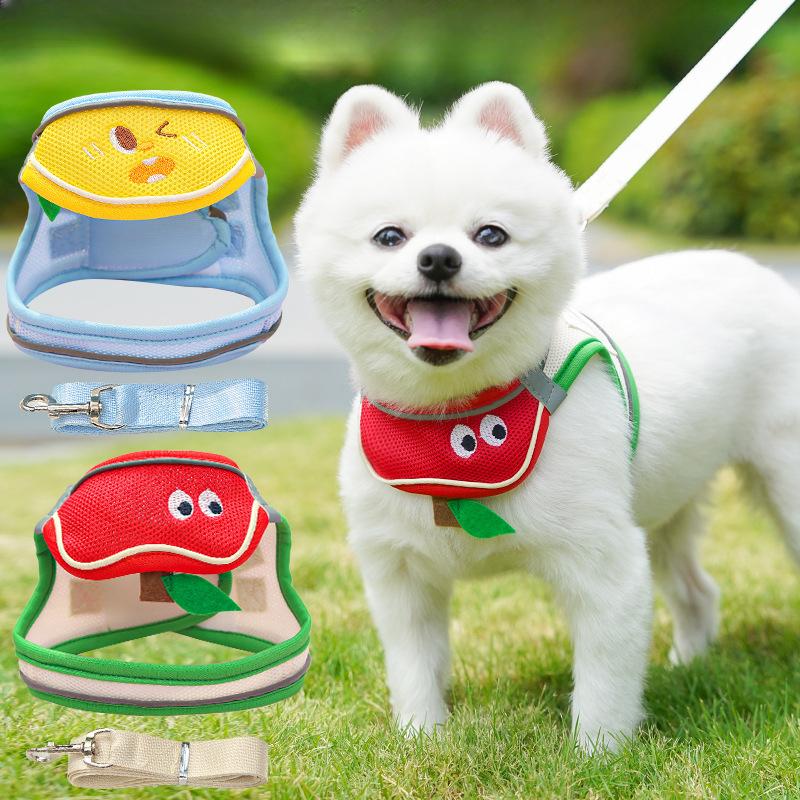 Cat and Dog Pet Supplies: Saliva Wipes, Chest Straps, Leashes, All-season Styles, Mesh, Breathable