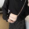 Fashionable Chain Phone Bag Stylish Unique Small Crossbody Shoulder Bag For Women Spring 2024 New Trendy Medium Pu Leather