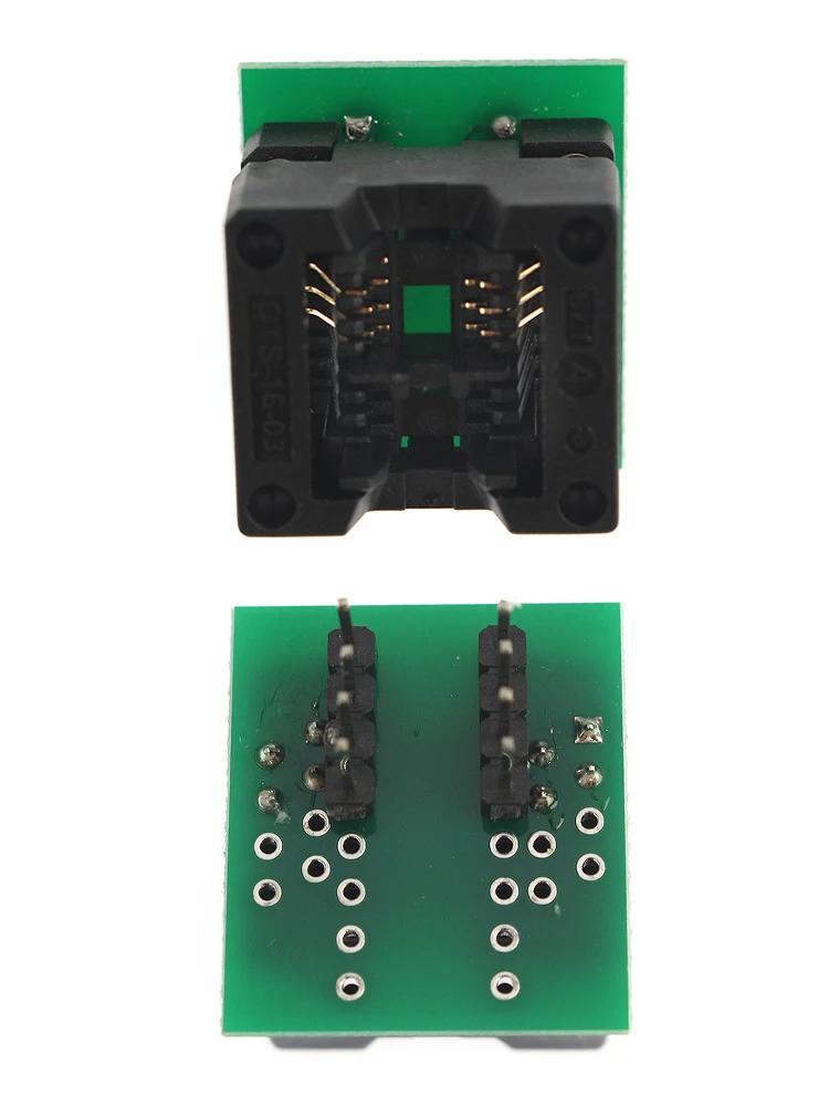 SOP8 Test Clip Adapter Socket Converter Module SOP8 To DIP8 150mil 200mil IC Test Stand