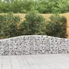 VidaXL 6x Arched Gabion Baskets Arched Gabion Cages Gabion Walls Garden Fences Terrace Outdoor 3145804