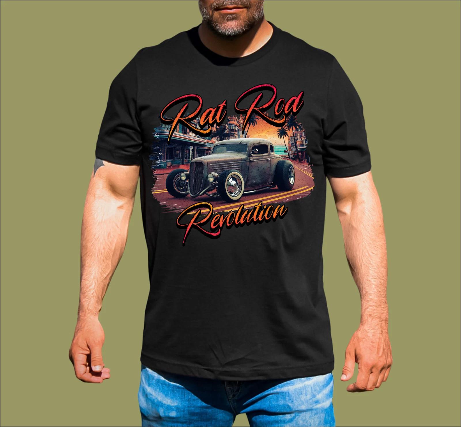 RAT ROD REVOLUTION T-SHIRT L