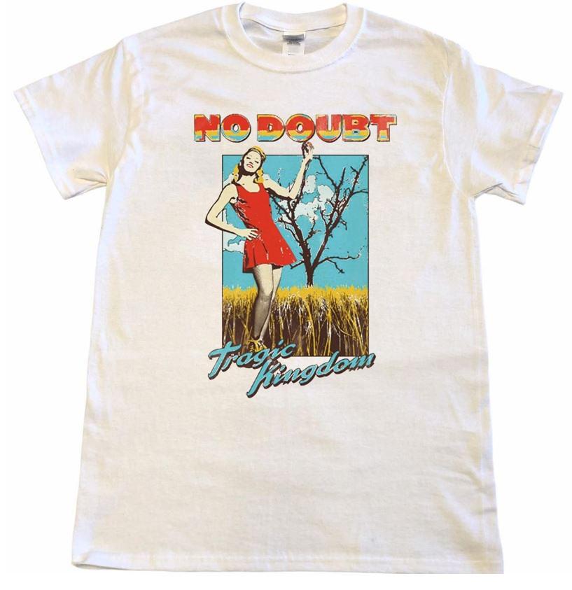 No Doubt Tragic Kingdom unisex white short sleeve tshirt QT8041 XXL