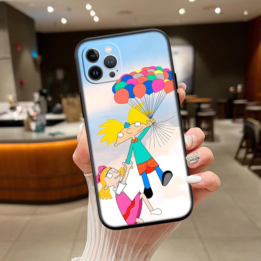 

S-Special Art Hey A-Arnold Shell Phone Case for Samsung Galaxy Note 10 20 S23 S24 S25 Ultra FE Plus Edge Lite A02S A35 A07 A17 Galaxy Note20